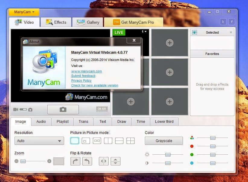 Manycam Pro Activation Code Free Download